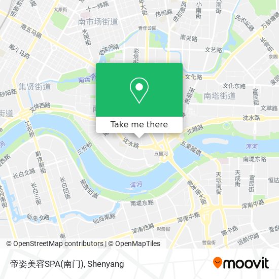 帝姿美容SPA(南门) map