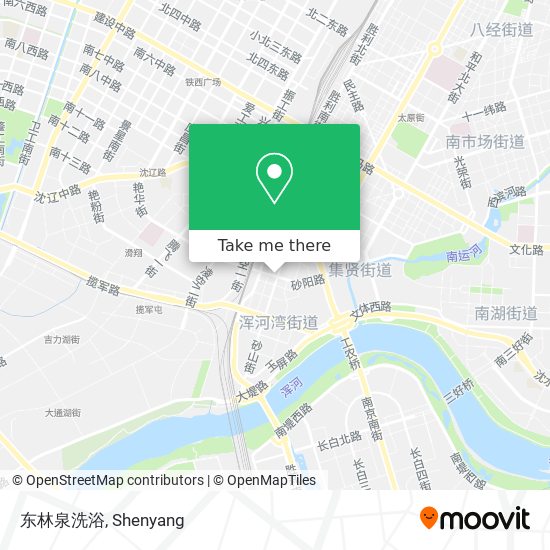东林泉洗浴 map