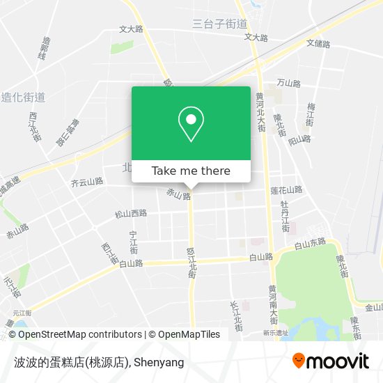 波波的蛋糕店(桃源店) map