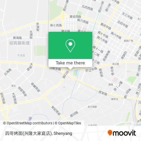 四哥烤面(兴隆大家庭店) map