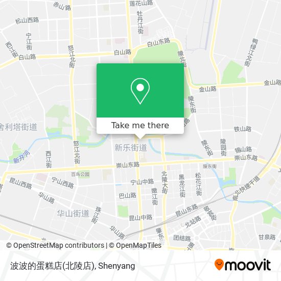 波波的蛋糕店(北陵店) map