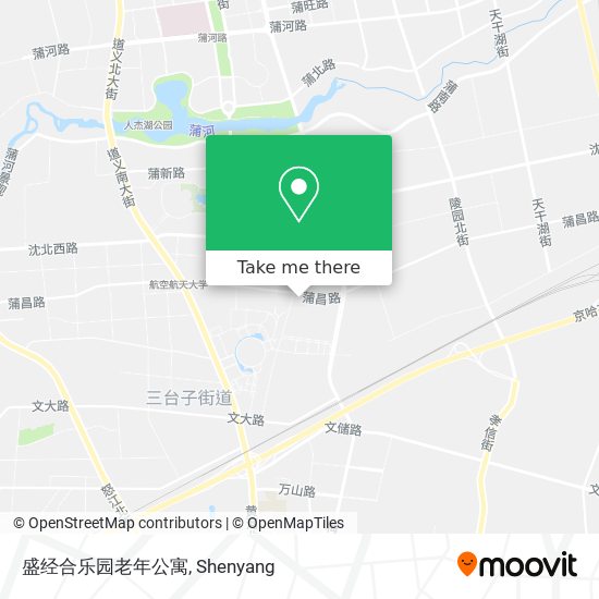 盛经合乐园老年公寓 map