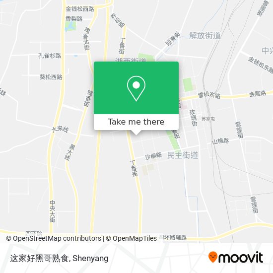 这家好黑哥熟食 map