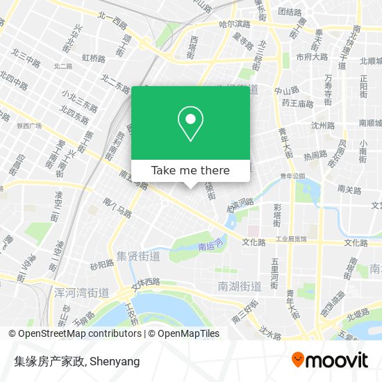 集缘房产家政 map