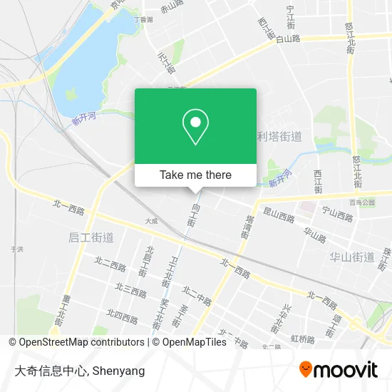 大奇信息中心 map