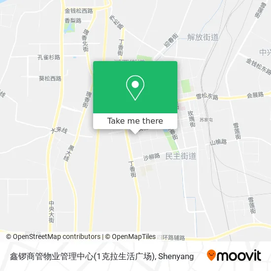 鑫锣商管物业管理中心(1克拉生活广场) map