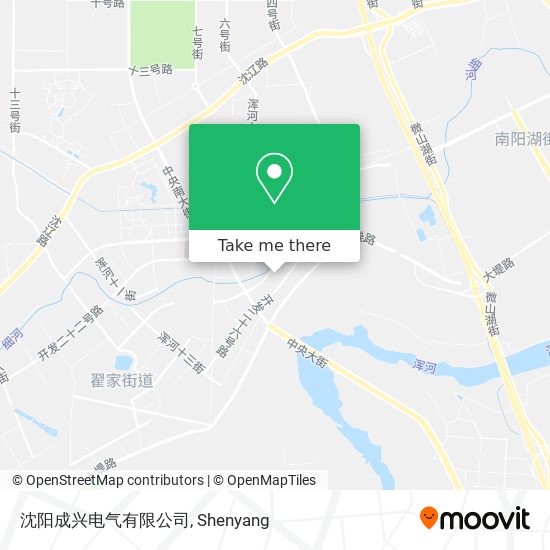 沈阳成兴电气有限公司 map
