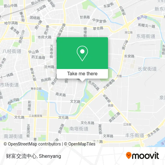 财富交流中心 map