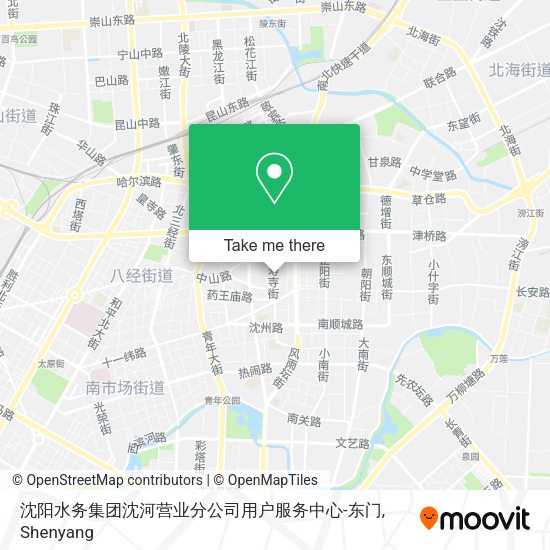 沈阳水务集团沈河营业分公司用户服务中心-东门 map