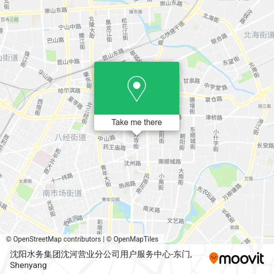 沈阳水务集团沈河营业分公司用户服务中心-东门 map