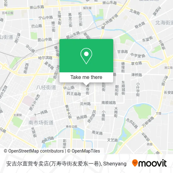 安吉尔直营专卖店(万寿寺街友爱东一巷) map