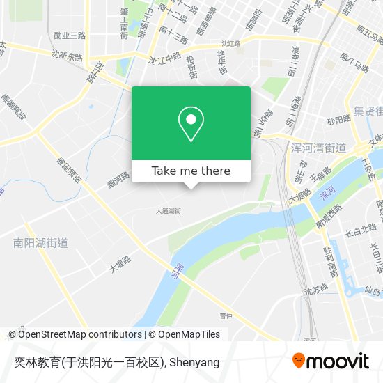 奕林教育(于洪阳光一百校区) map