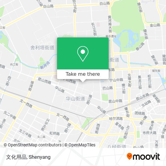 文化用品 map