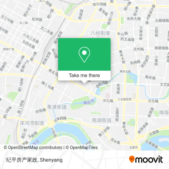 纪平房产家政 map