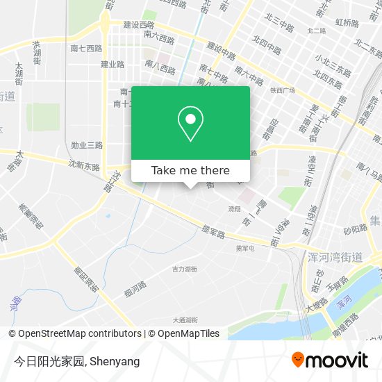 今日阳光家园 map
