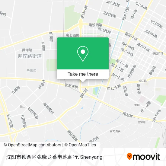 沈阳市铁西区张晓龙蓄电池商行 map