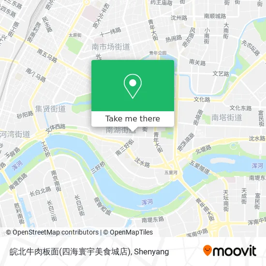 皖北牛肉板面(四海寰宇美食城店) map