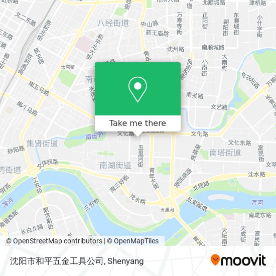 沈阳市和平五金工具公司 map