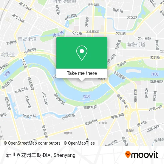 新世界花园二期-D区 map
