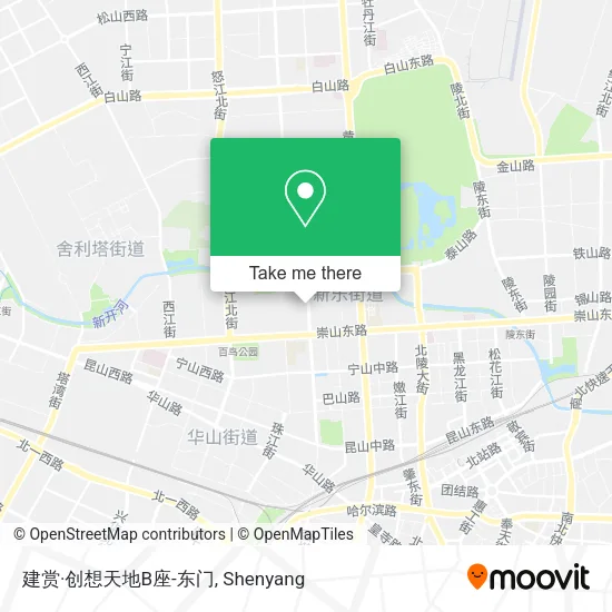 建赏·创想天地B座-东门 map