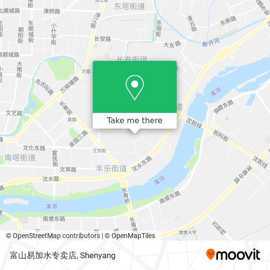 富山易加水专卖店 map