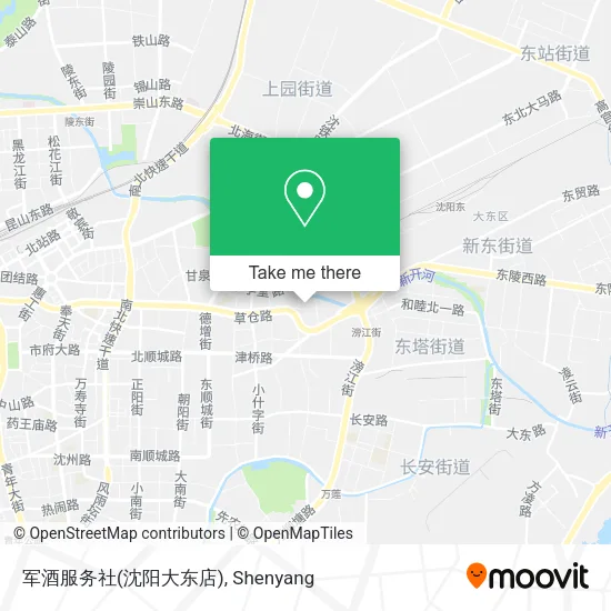 军酒服务社(沈阳大东店) map