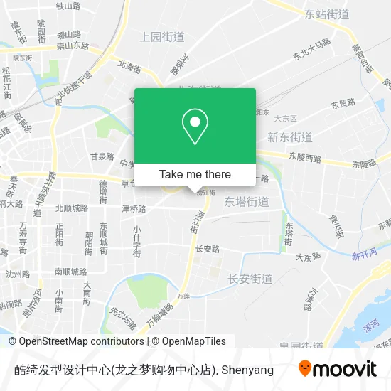 酷绮发型设计中心(龙之梦购物中心店) map