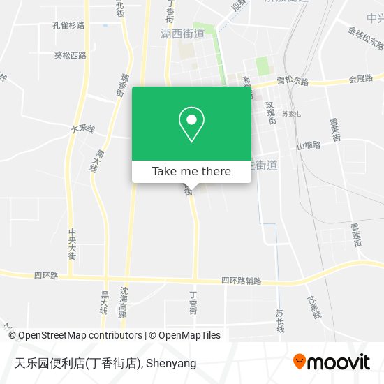 天乐园便利店(丁香街店) map