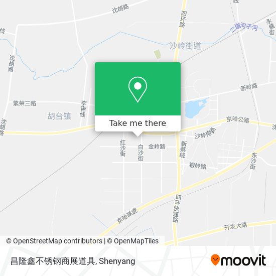 昌隆鑫不锈钢商展道具 map