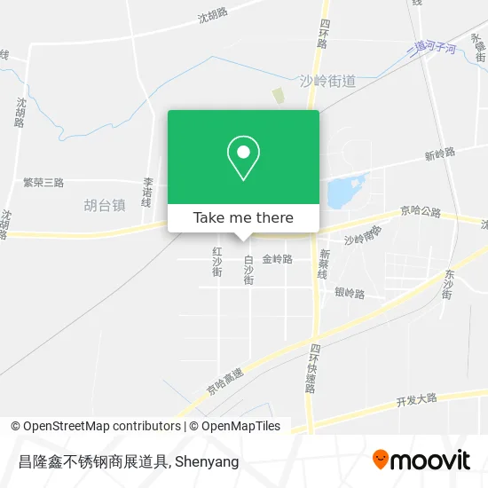 昌隆鑫不锈钢商展道具 map