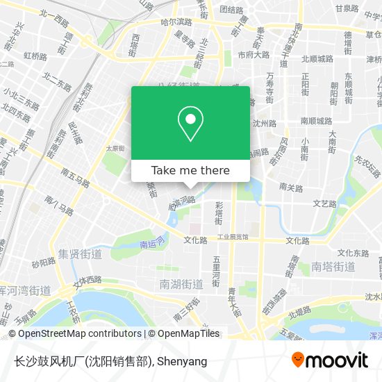 长沙鼓风机厂(沈阳销售部) map