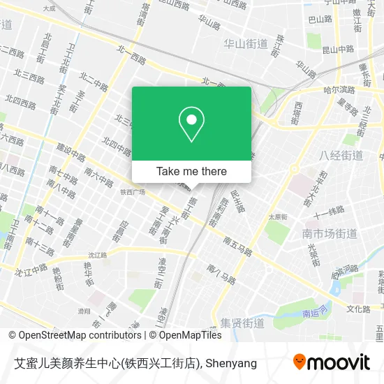 艾蜜儿美颜养生中心(铁西兴工街店) map