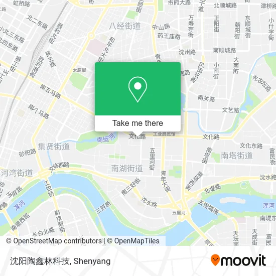 沈阳陶鑫林科技 map