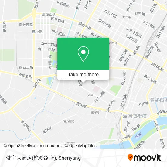 健宇大药房(艳粉路店) map