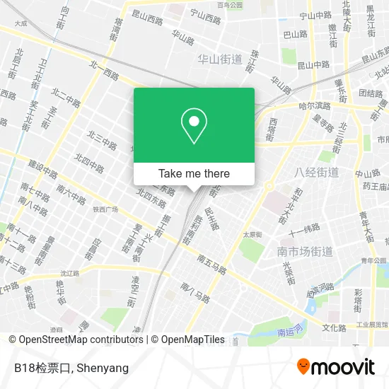 B18检票口 map