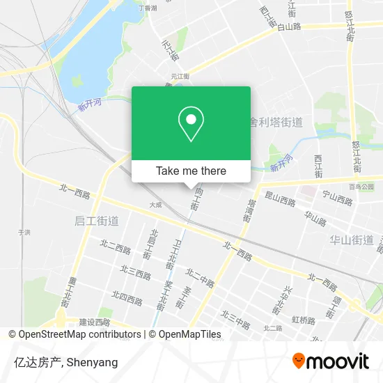 亿达房产 map