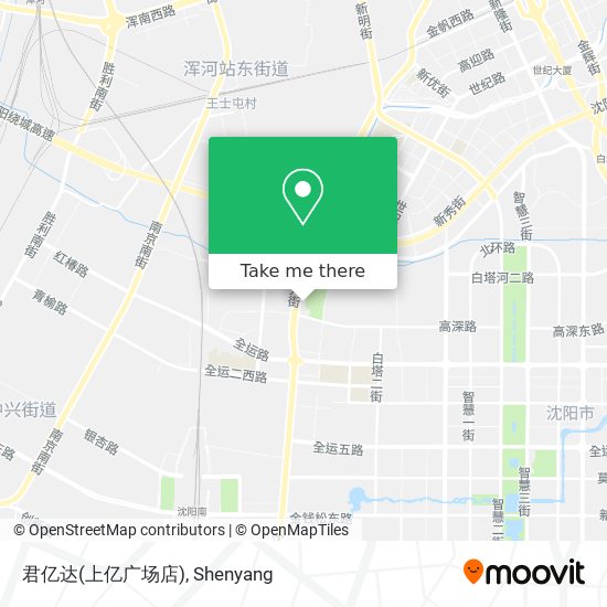 君亿达(上亿广场店) map