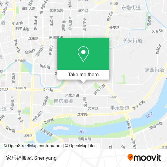 家乐福搬家 map