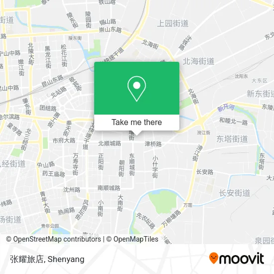 张耀旅店 map