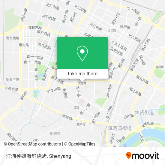 江湖神碳海鲜烧烤 map