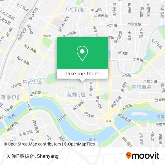 关你P事披萨 map