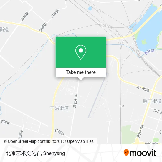 北京艺术文化石 map