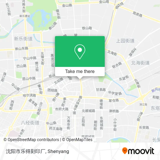 沈阳市乐得刻印厂 map