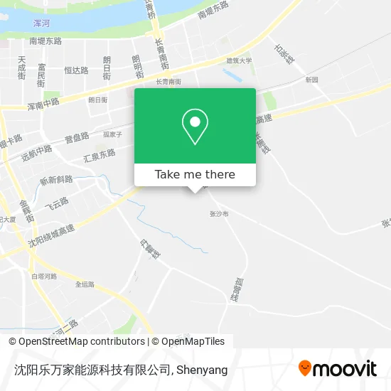 沈阳乐万家能源科技有限公司 map