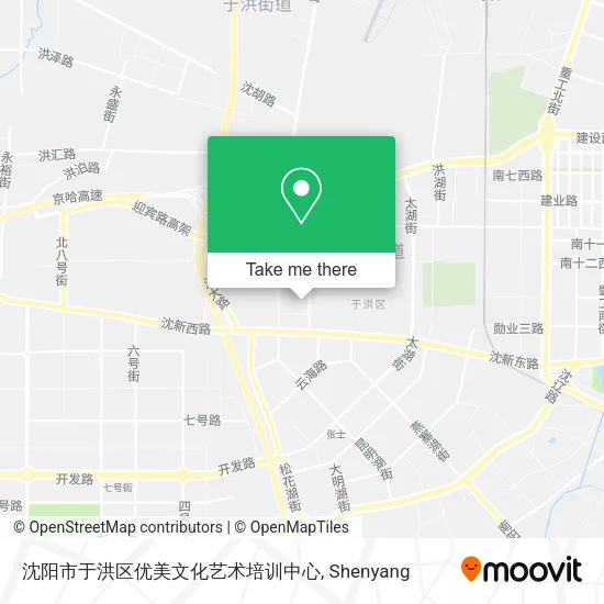 沈阳市于洪区优美文化艺术培训中心 map