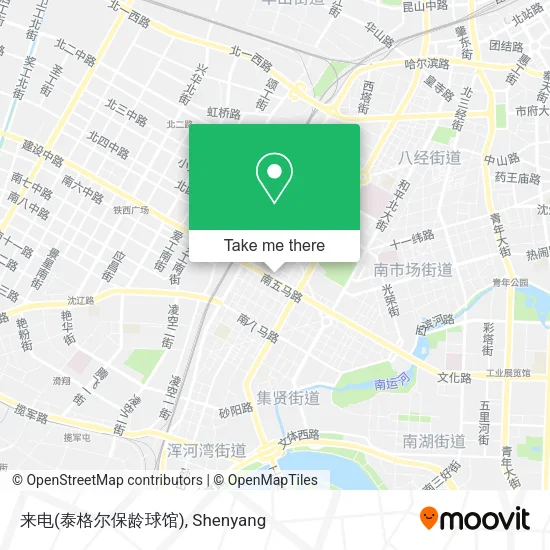 来电(泰格尔保龄球馆) map