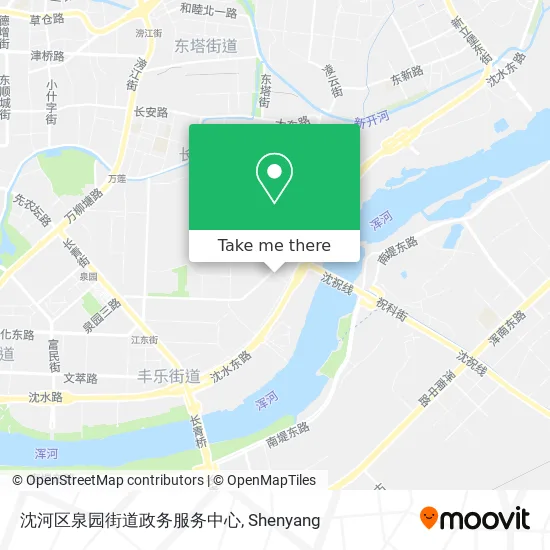 沈河区泉园街道政务服务中心 map