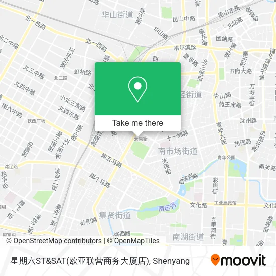 星期六ST&SAT(欧亚联营商务大厦店) map