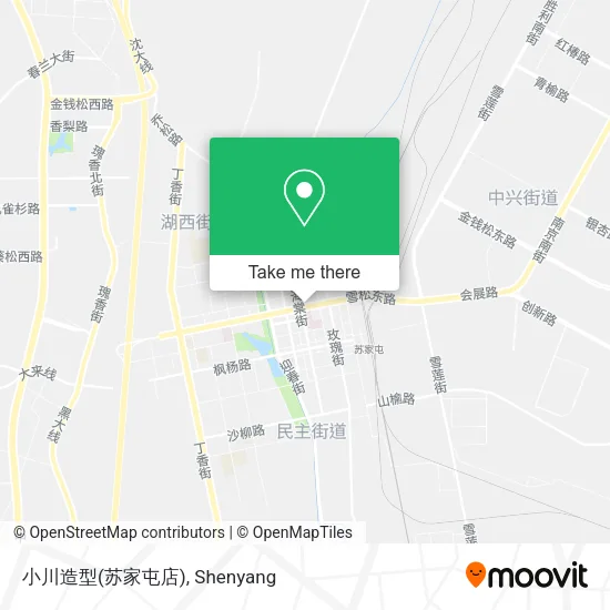 小川造型(苏家屯店) map