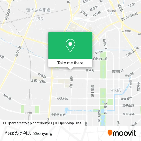 帮你选便利店 map